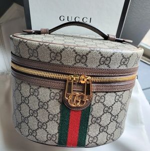 Gucci Supreme Cosmetic Case Handbag